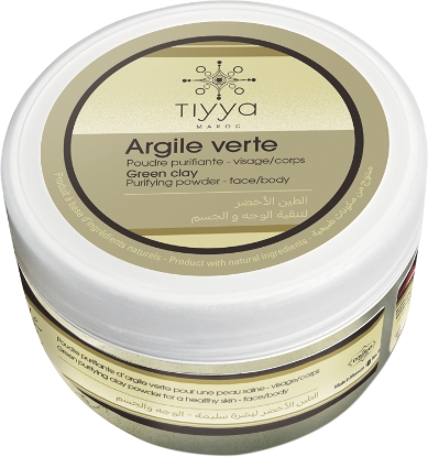 Image de Argile verte (Rhassoul) - TIYYA (200g)